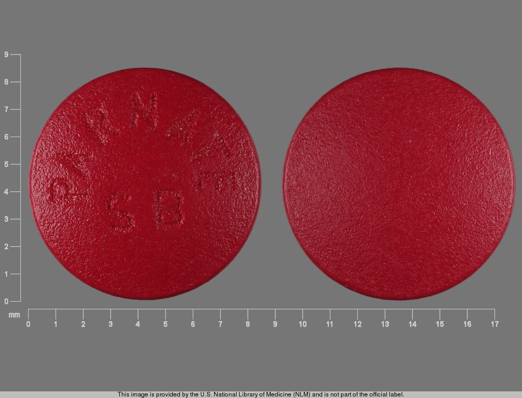 Red Round pill with imprint PARNATE;SB — Parnate Tranylcypromine sulfate 10 mg; (view 2)
