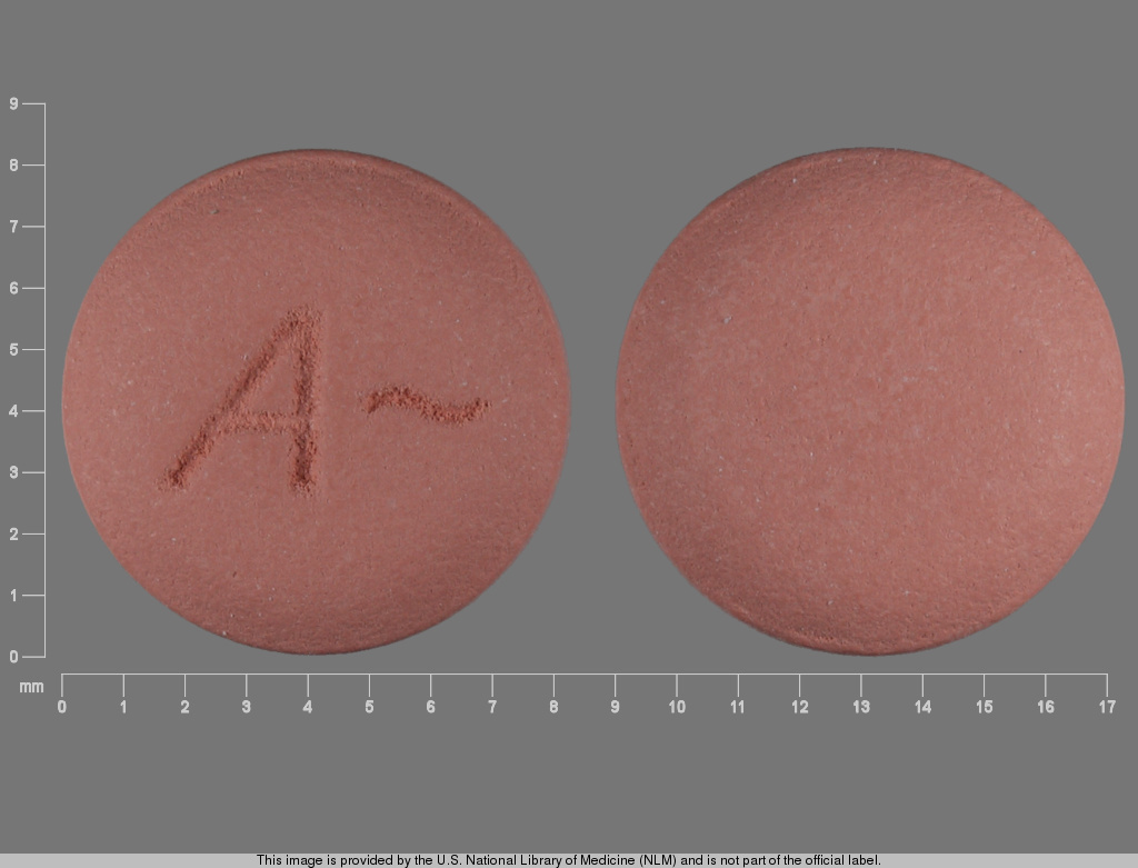 Blue Round pill with imprint A; — Ambien Zolpidem tartrate 12.5 mg; (view 2)