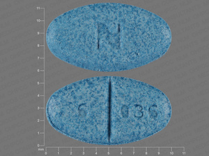 Blue Oval pill with imprint 6;036;N — Glyburide Glyburide 6 mg; (view 2)