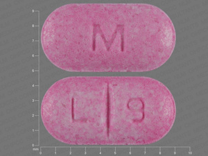 Pink Oval pill with imprint M;L;9 — Levothyroxine sodium Levothyroxine sodium 112 ug; (view 2)