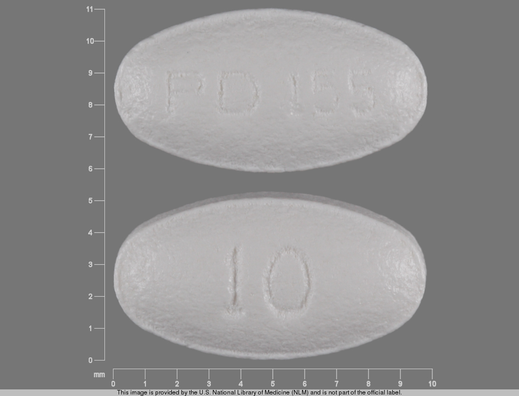 White Oval pill with imprint PD;155;10 — Atorvastatin calcium Atorvastatin calcium trihydrate 10 mg; (view 2)