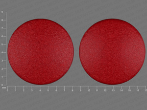 Red Round pill — Ferrous sulfate Ferrous sulfate 65 mg; (view 4)
