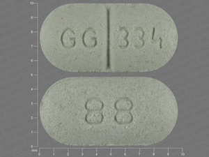 Green Capsule pill with imprint 88;GG;334 — Levothyroxine sodium Levothyroxine sodium 88 ug; (view 2)