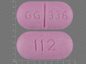 Red Capsule pill with imprint 112;GG;336 — Levothyroxine sodium Levothyroxine sodium 112 ug; (view 2)