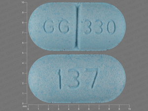 Green Capsule pill with imprint 137;GG;330 — Levothyroxine sodium Levothyroxine sodium 137 ug; (view 2)