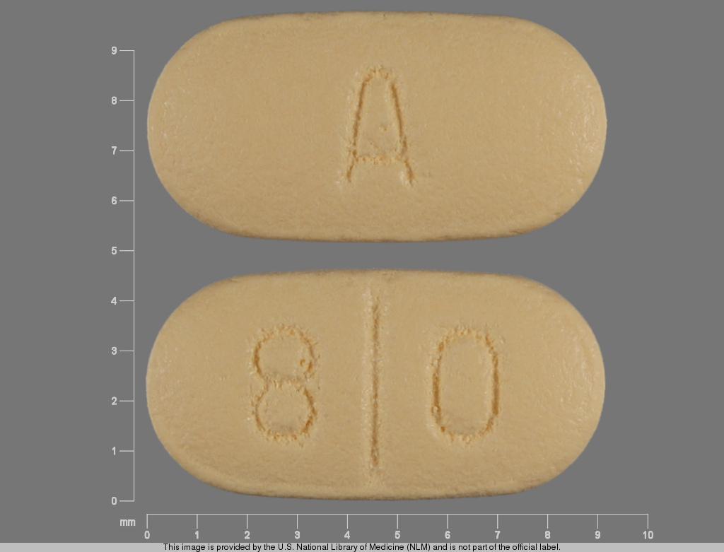 Yellow Capsule pill with imprint 0;8;A — Mirtazapine Mirtazapine 15 mg; (view 3)