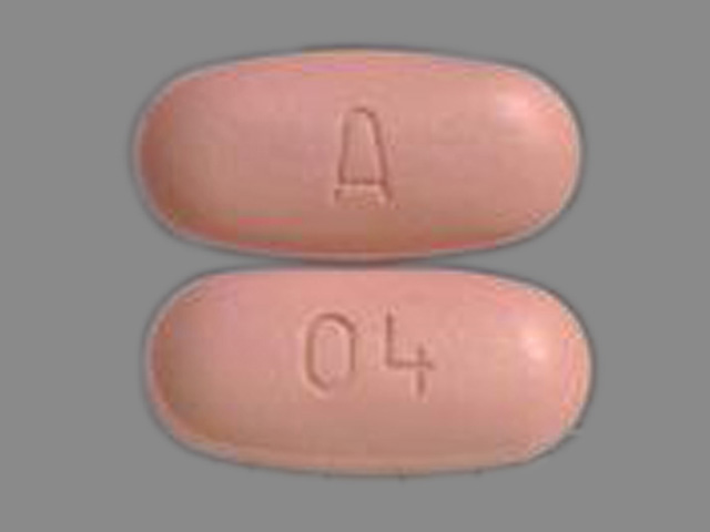 Pink Capsule pill with imprint A;04 — Simvastatin Simvastatin 80 mg; (view 2)
