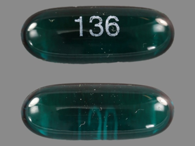 Green Oval pill with imprint 136 — Vitamin d Ergocalciferol 1.25 mg; (view 2)