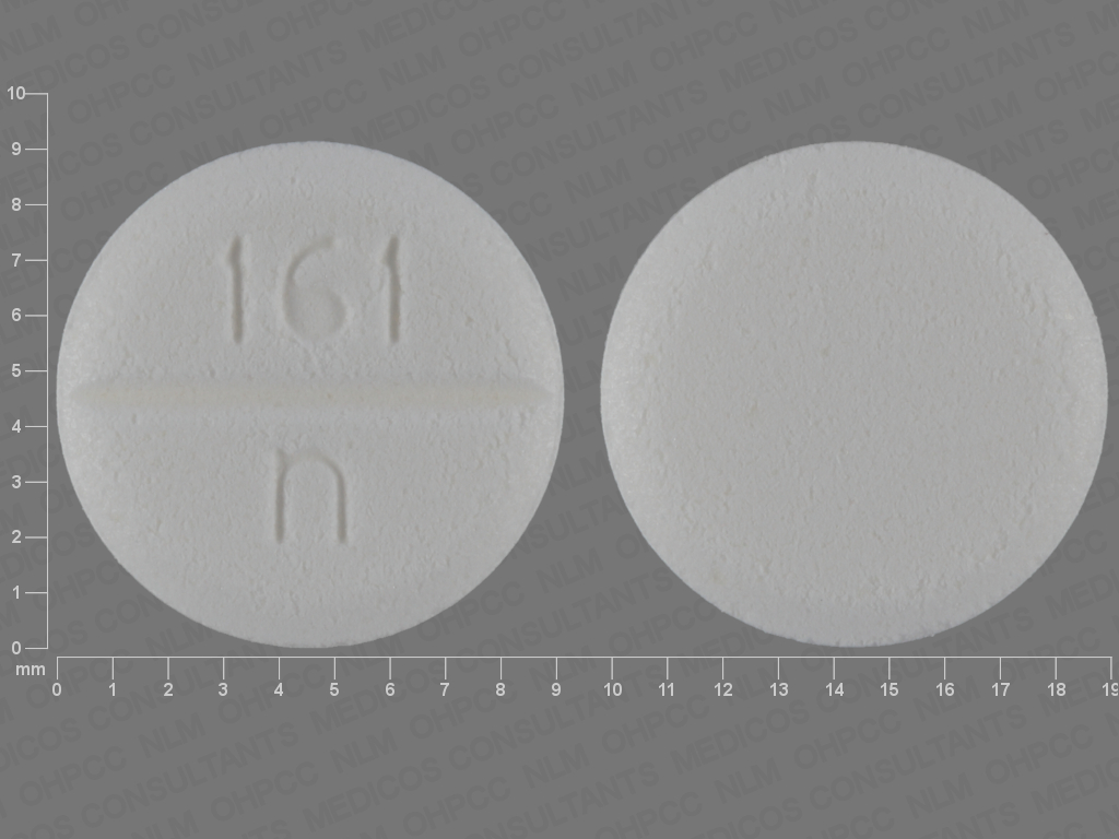 White Round pill with imprint 160;n — Misoprostol Misoprostol 100 ug; (view 3)