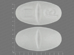 White Oval pill with imprint m;B — Metoprolol succinate Metoprolol succinate 25 mg; (view 2)