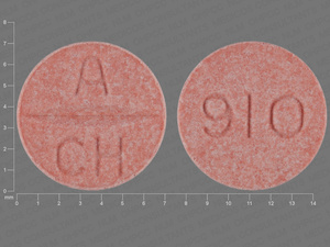 Pink Round pill with imprint A;CH;016 — Candesartan cilexetil Candesartan cilexetil 16 mg; (view 3)