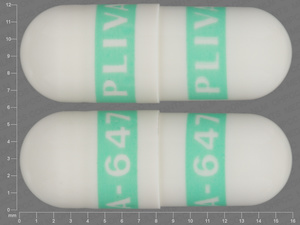 White Capsule pill with imprint PLIVA;647;PLIVA;647 — Fluoxetine Fluoxetine hydrochloride 10 mg; (view 2)
