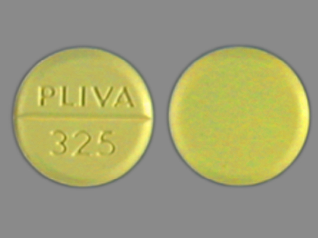Yellow Round pill with imprint PLIVA;325 — Bethanechol chloride 25 mg (view 2)