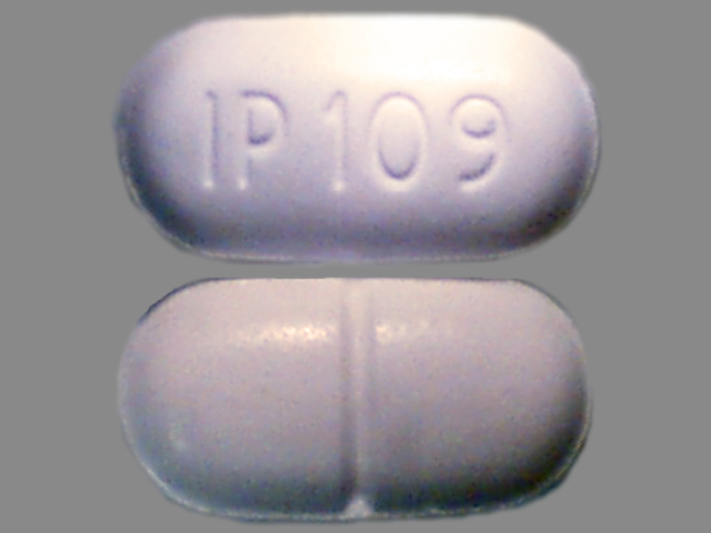White Capsule pill with imprint IP;109 — Hydrocodone bitartrate and acetaminophen Hydrocodone bitartrate 5 mg;acetaminophen 325 mg; (view 2)