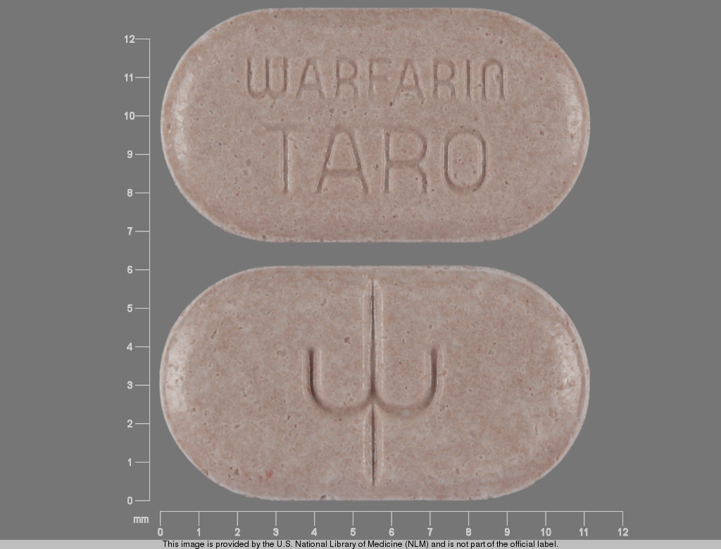 Brown Oval pill with imprint 3;WARFARIN;TARO — Warfarin sodium Warfarin sodium 3 mg; (view 3)