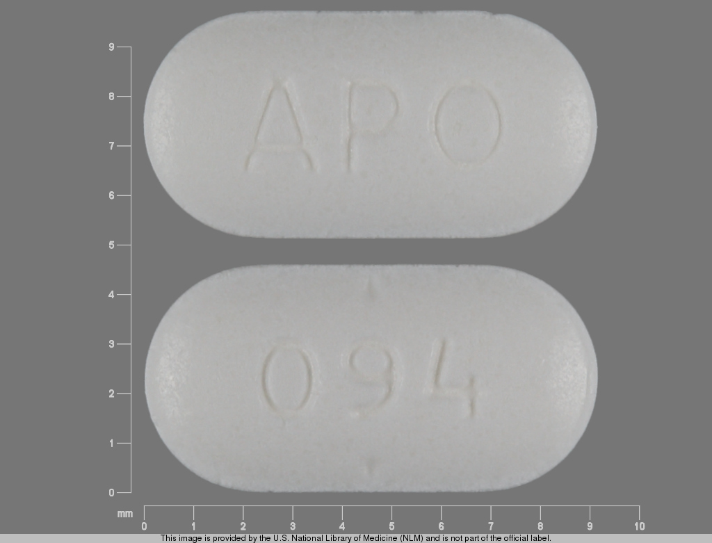 White Capsule pill with imprint APO;094 — Doxazosin Doxazosin mesylate 2 mg; (view 2)