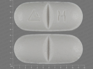 White Oval pill with imprint M — Metoprolol succinate Metoprolol succinate 25 mg; (view 3)