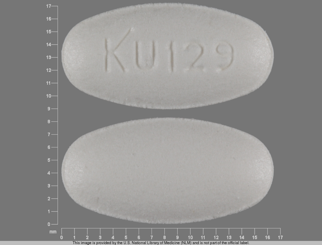 White Capsule pill with imprint KU;129; — Isosorbide mononitrate Isosorbide mononitrate 120 mg; (view 2)