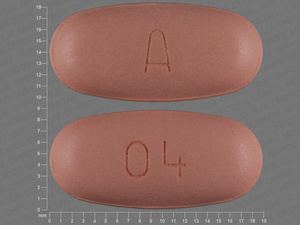 Pink Capsule pill with imprint A;04 — Simvastatin Simvastatin 80 mg; (view 6)