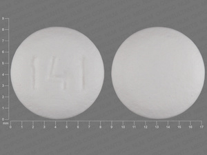 White Round pill with imprint 141 — Bupropion hydrochloride 150 mg (view 2)