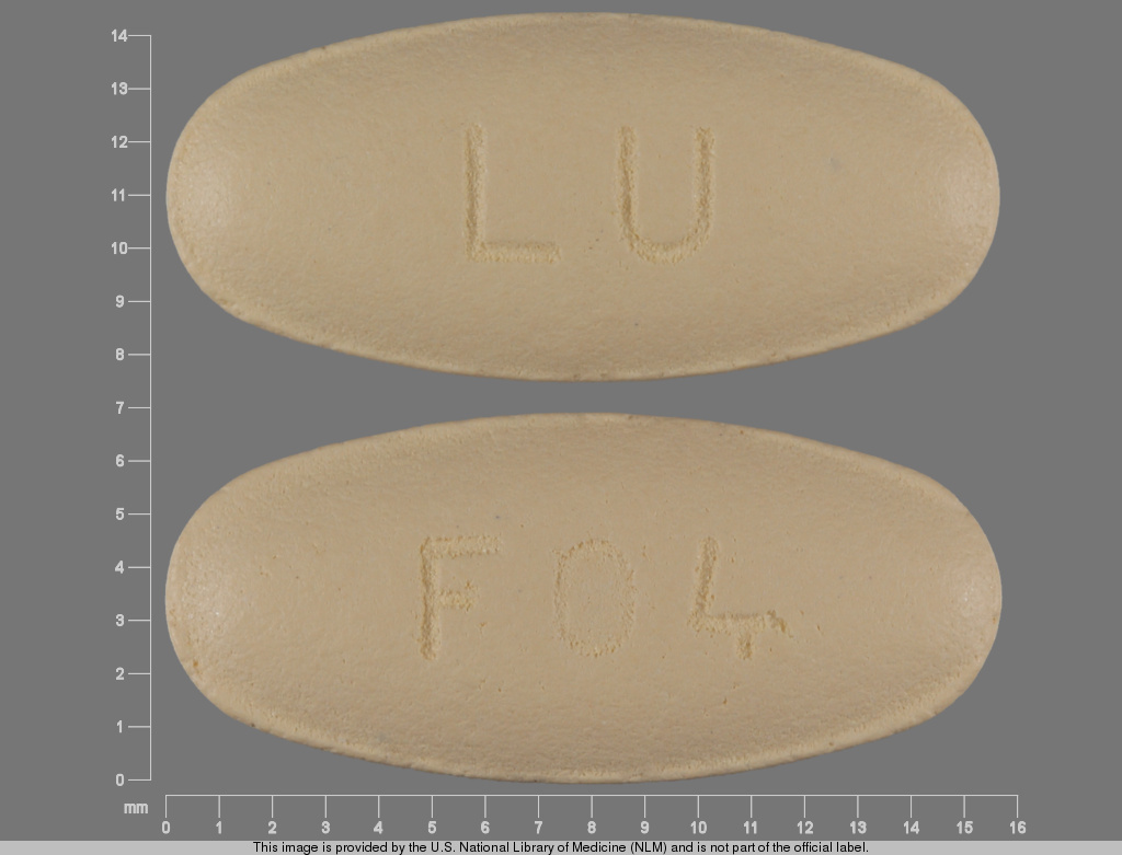 Yellow Round pill with imprint LU;F04 — Quinapril 40 mg (view 2)