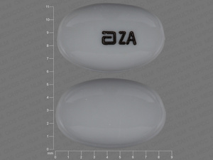 Gray Capsule pill with imprint a;ZA — Paricalcitol Paricalcitol 1 ug; (view 2)