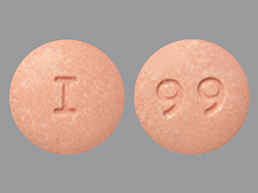 Pink Round pill with imprint I;99 — Aripiprazole 30 mg (view 2)