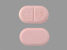 Orange Oval pill with imprint ZC;09 — Haloperidol Haloperidol 20 mg; (view 2)
