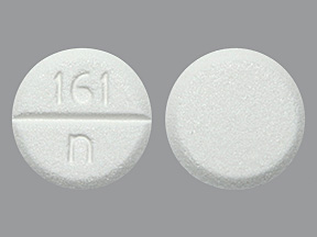 White Round pill with imprint 161;n — Misoprostol Misoprostol 200 ug; (view 2)