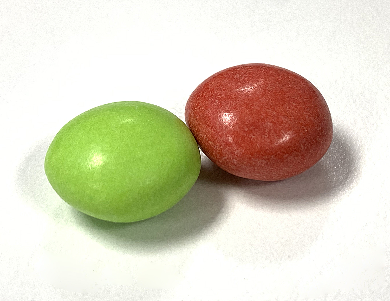 Red Round pill with imprint FC — Heb lime and berry antacid chews Calcium carbonate 750 mg; (view 2)