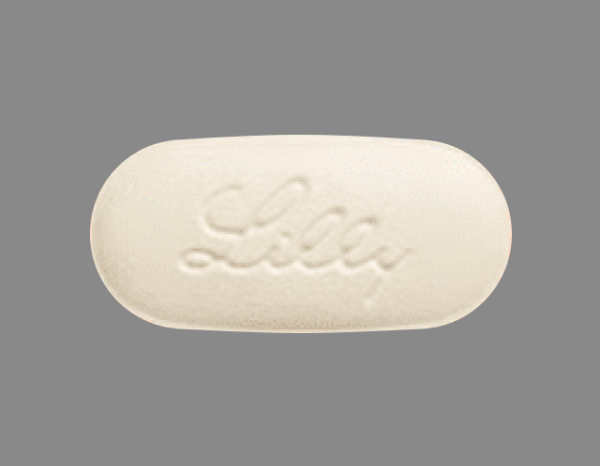 Yellow (light yellow) Oval (modified oval) pill with imprint G5;Lilly — Foundayo 14.5 mg (view 2)